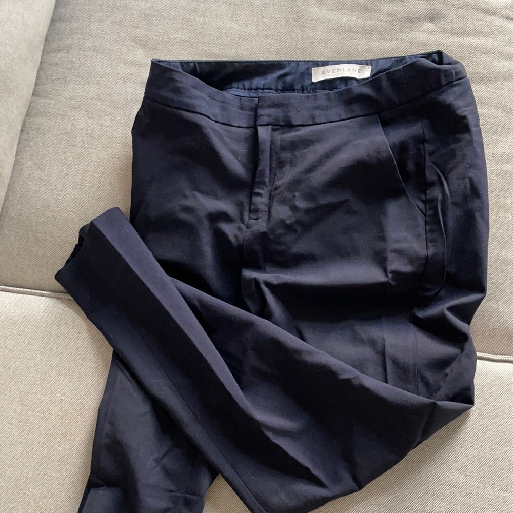 Navy ever lane pants